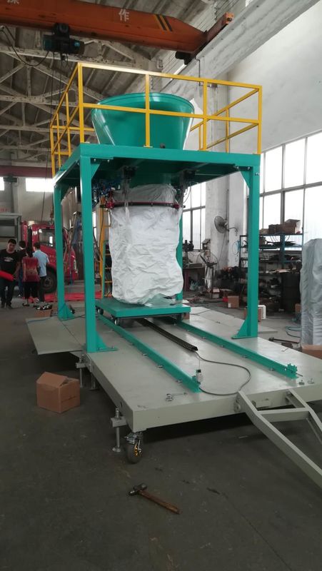 Approbation automatique 380v / 220v 50HZ de la CE de machine de remplissage de sacs de Jumbo FIBC de cendre volante