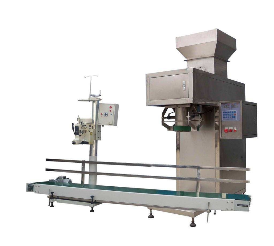 Machine de vissage de With Conveyor Bag de Bagger semi automatique d'engrais