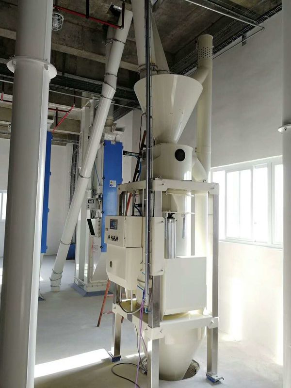 Balance de pesée en ligne pour accumulation de flux dans une machine à emballer automatique de série LCS